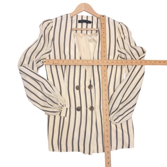 House of Harlow 1960 x Revolve Milan stripe Jacket M - Picture 6 of 10